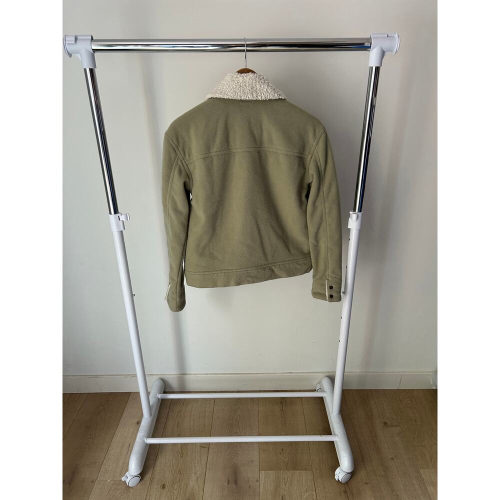 Faherty Olive Sherpa-Lined Jacket - image 6